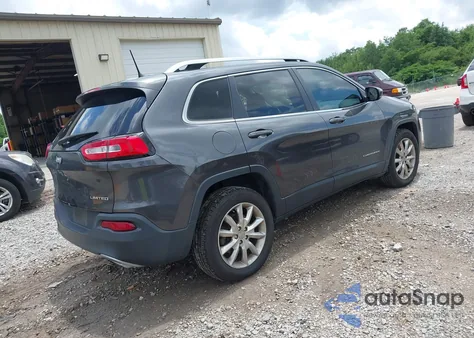 2016 Jeep Cherokee Limited из США, поврежденный, VIN 1C4PJMDS4GW220053